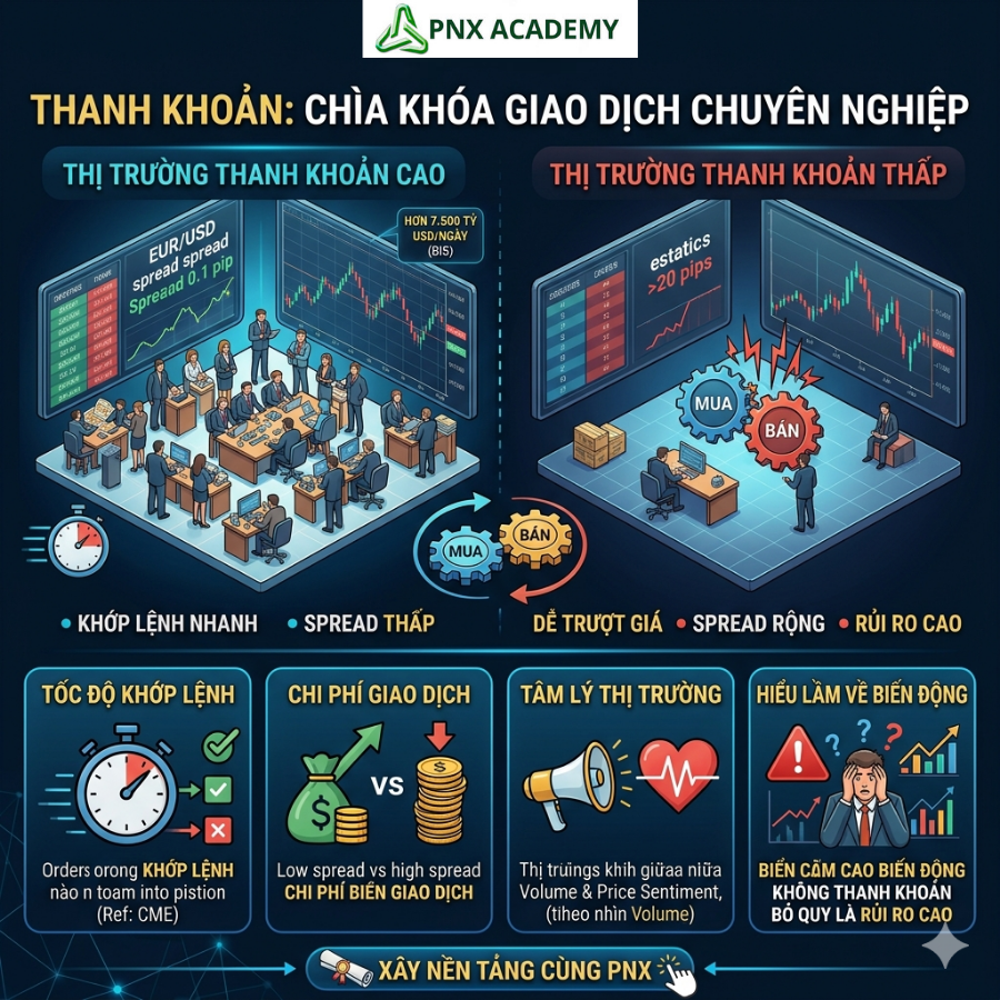 Thanh Khoản Là Gì? Tầm Quan Trọng Trong Giao Dịch